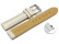 Bracelet montre échange rapide matériau high-tech aspect textile blanc 18mm 20mm 22mm 24mm