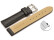 Bracelet-montre échange rapide matériau high-tech aspect textile gris foncé 18mm 20mm 22mm 24mm