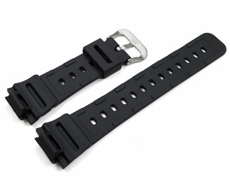 Bracelet montre Casio DW-5000R-1A résine noire...