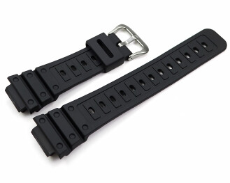 Bracelet montre Casio DW-5000R-1A résine noire...