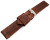 Bracelet de montre Old Vintage marron clair 20mm 22mm 24mm