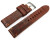 Bracelet de montre Old Vintage marron clair 20mm 22mm 24mm