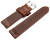 Bracelet de montre Old Vintage marron clair 20mm 22mm 24mm