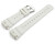 Bracelet montre Casio GW-5000HS-7 résine blanche
