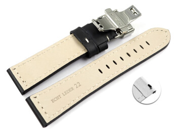 Boucle déployante papillon bracelet de montre...