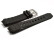 Bracelet de montre Casio Baby-G BGA-150, BGA-151, résine, noire
