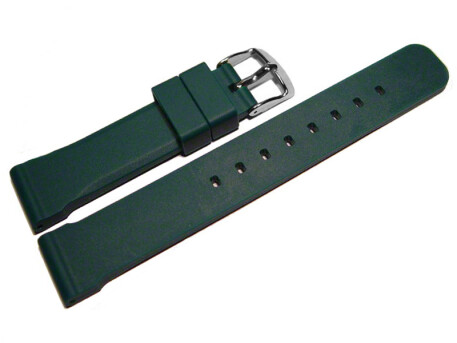 Bracelet de montre - silicone - extrafort - vert