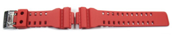 Bracelet de montre Casio pour GA-110FC, GA-100B, résine, rouge