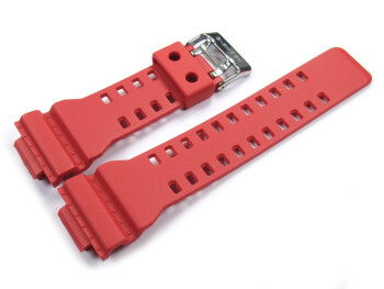 Bracelet de montre Casio pour GA-110FC, GA-100B, résine, rouge