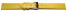 Bracelet montre cuir de veau modèle Safari jaune 12mm 14mm 16mm 18mm 20mm 22mm