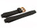 Bracelet de montre Casio pour  EFX-700, EFX-500, résine, noire