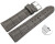 Bracelet montre échange rapide cuir de veau grain croco gris TiT 18mm 20mm 22mm 24mm 26mm 28mm