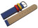 Bracelet imperméable -aussi pour enfants- bleu - 12, 14, 16 mm