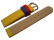 Bracelet imperméable -aussi pour enfants- jaune - 12, 14, 16 mm