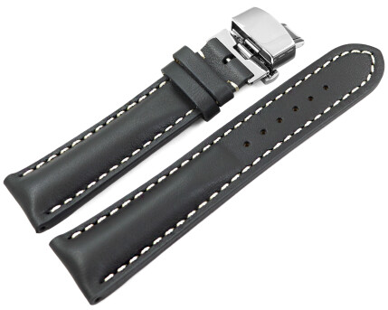 Boucle déployante papillon veau rembourrage...