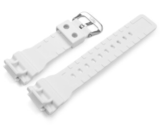 Bracelet de montre Casio résine blanche pour GMA-S140M-7A