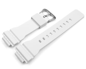 Bracelet de montre Casio résine blanche pour GMA-S140M-7A