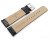Bracelet de remplacement Festina cuir noir F6728 compatible à F16892