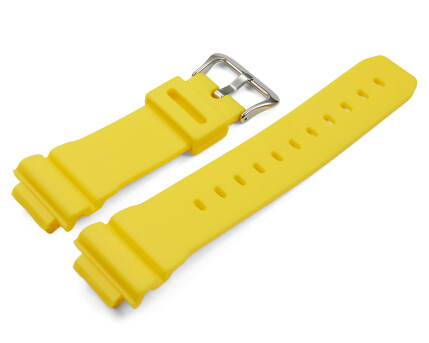 Bracelet montre Casio résine jaune DW-5600CU-9