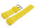 Bracelet montre Casio résine jaune DW-5600CU-9