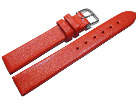 Bracelet montre rouge lisse 8mm 10mm 12mm 14mm 16mm 18mm...