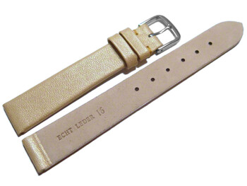 Bracelet montre doré lisse 8mm 10mm 12mm 14mm 16mm...
