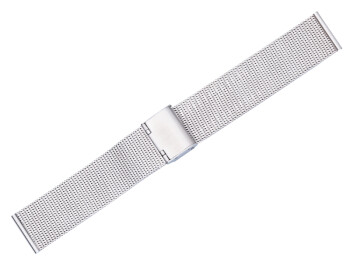 Bracelet montre Milanaise - en acier inoxydable mat -...