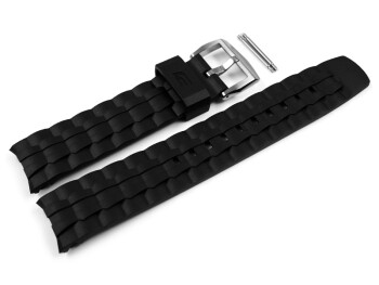 Casio bracelet de montre p. EF-550, résine, noire