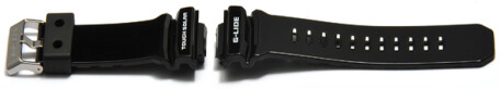 Bracelet de montre Casio pour GWX-8900B-7ER, résine, noire