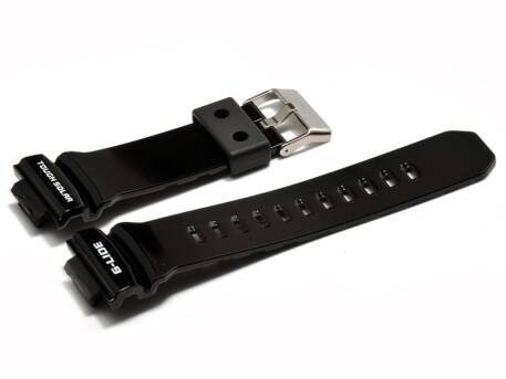 Bracelet de montre Casio pour GWX-8900B-7ER, résine, noire