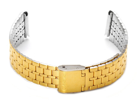 Bracelet de montre Casio pour A159WGEA acier inoxydable, doré