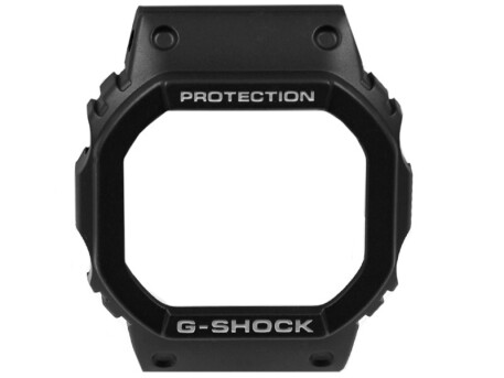Bezel (Lunette) Casio pour la montre G-Shock DW-5600E DW-5600E-1 DW-5600E-1V résine, noire