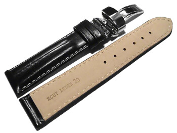 Bracelet de montre - cuir de veau lisse -rembourrage...