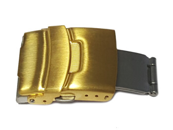 Boucle dployante de securit en acier inoxydable - dor...