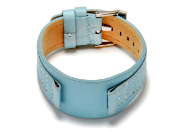 Festina bracelet de montre pour F16181, cuir, turquoise